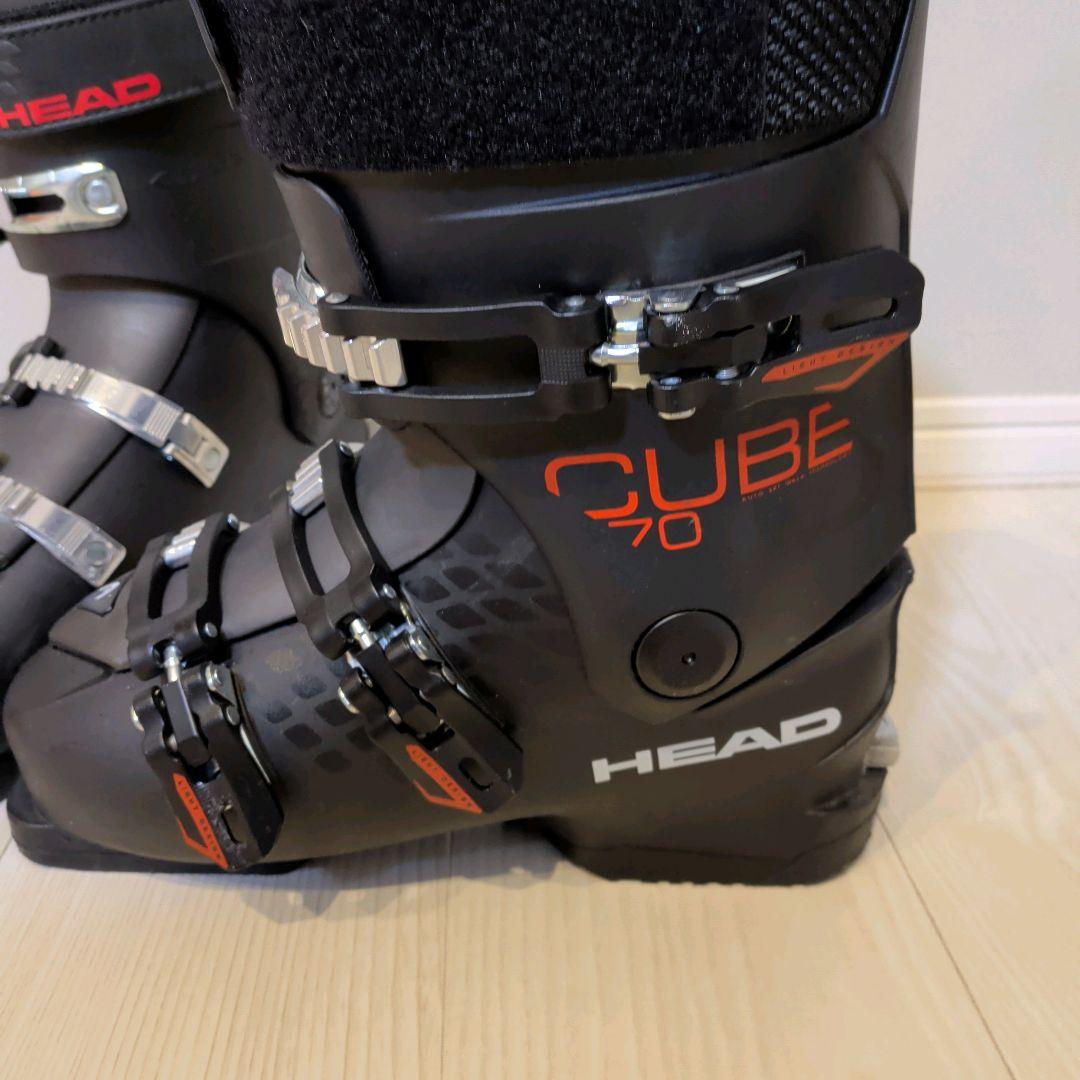 【美品】ヘッドキューブ3 70 HEAD CUBE3 70 26.5cmスキー