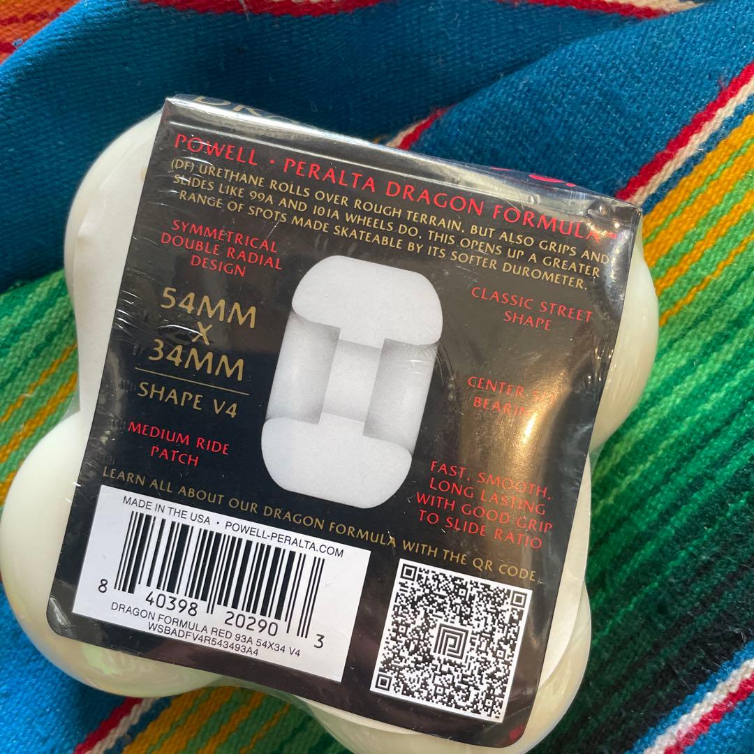 スケートボード Powell PeraltaDragon Formula V4 54mm 93A