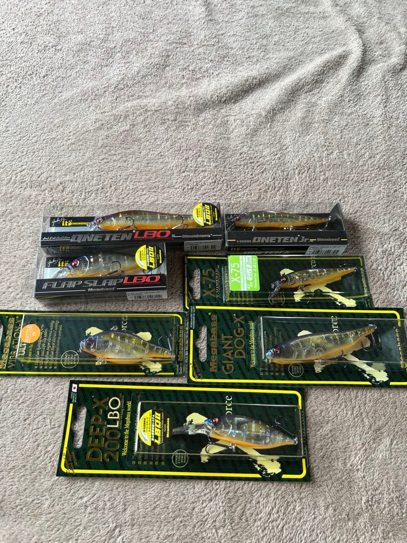 t*k様 メガバス ルアーセット ワンテン他　限定カラー(IL MiRAGE )