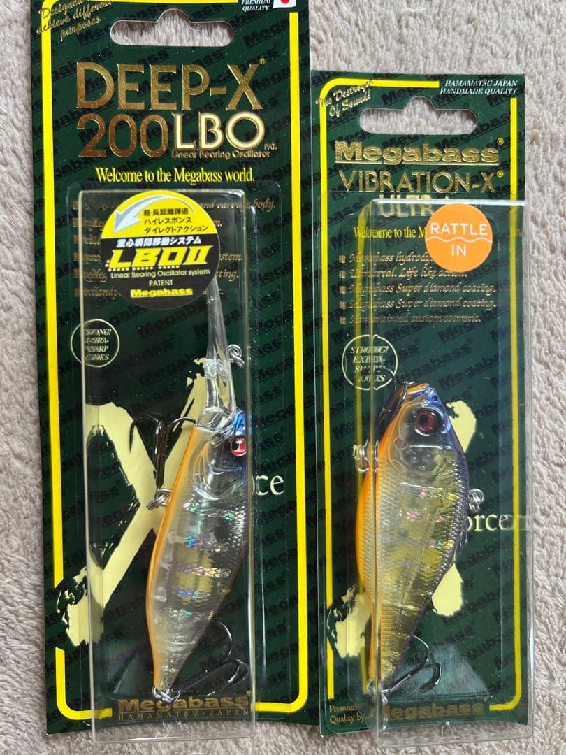 t*k様 メガバス ルアーセット ワンテン他　限定カラー(IL MiRAGE )