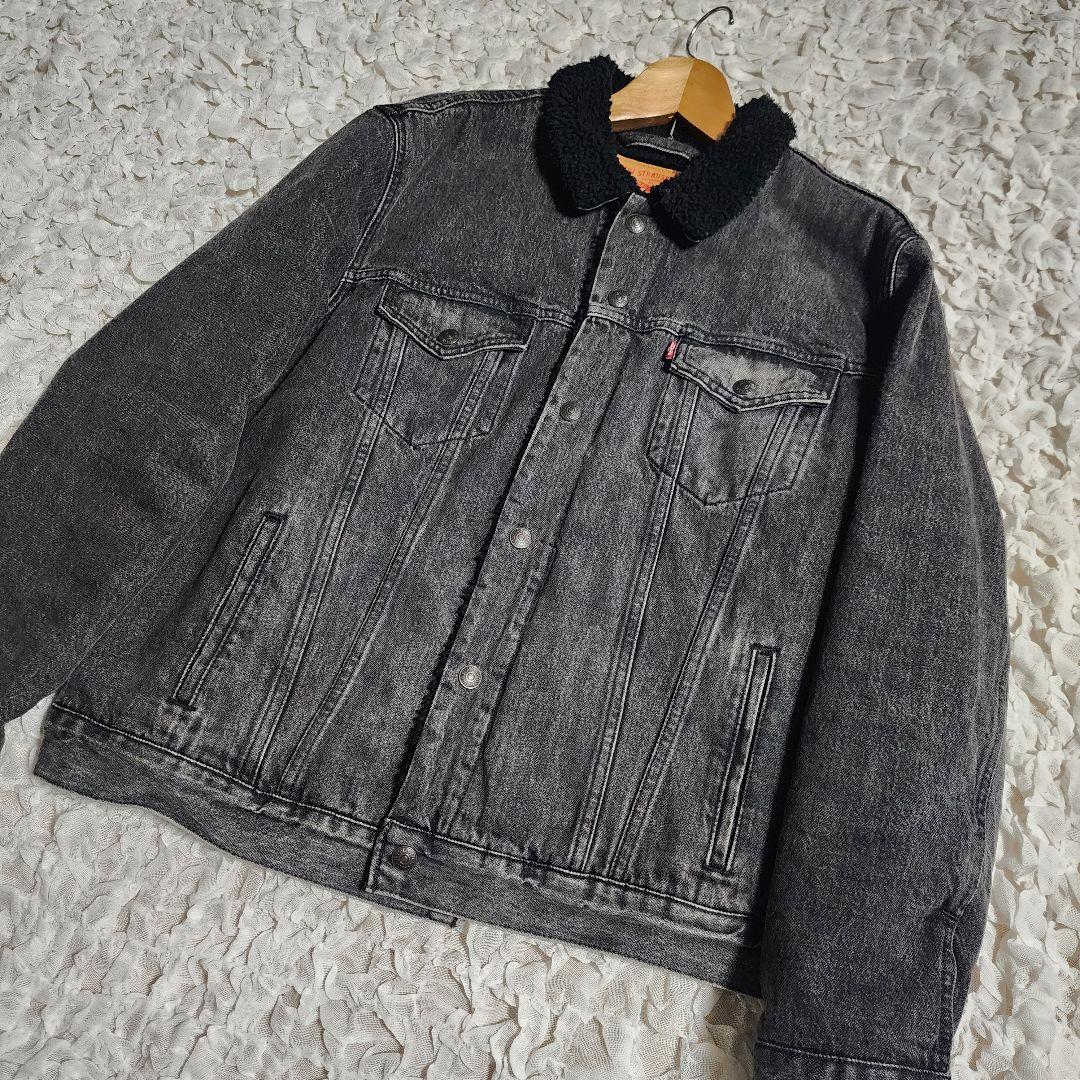 リーバイス ボア シェルパ ジージャン サード トラッカー ジャケット