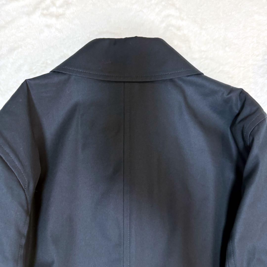 美品✨ジェイプレス　ステンカラーコート　トレンチコート　ネイビー　メンズ　L