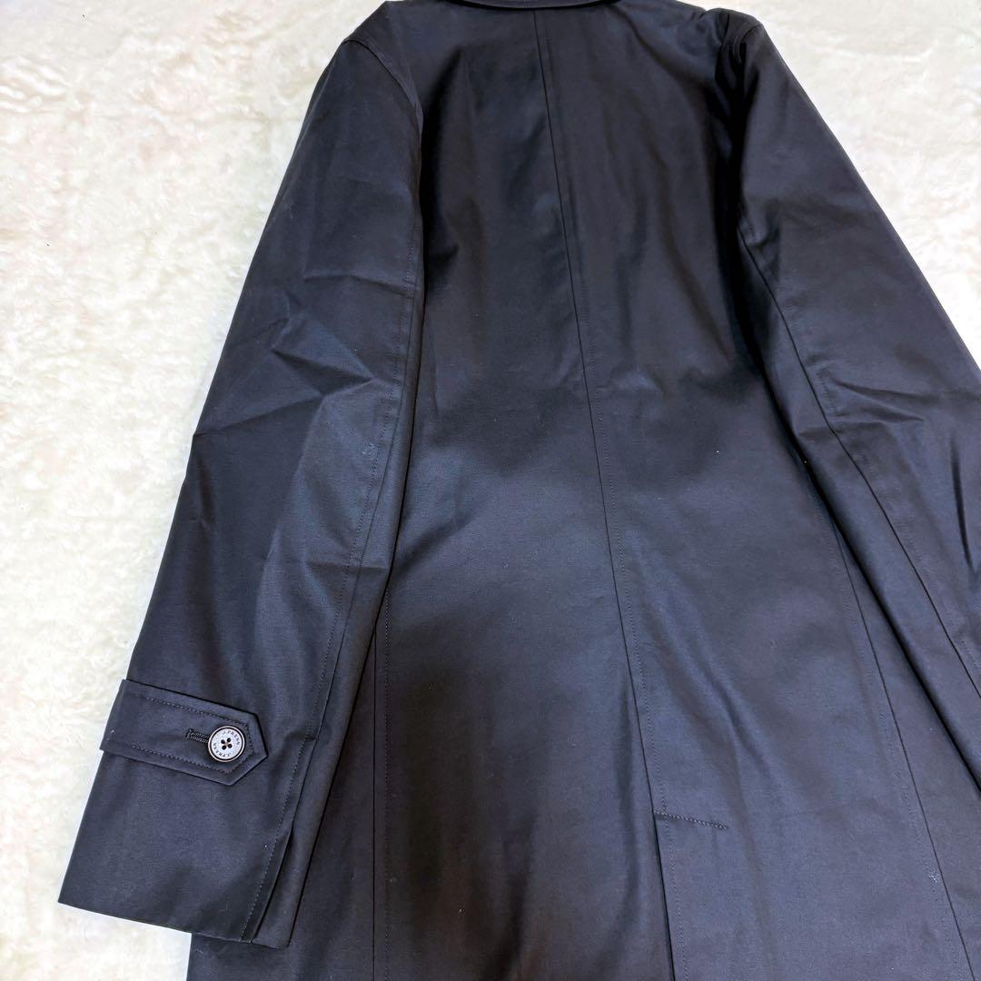 美品✨ジェイプレス　ステンカラーコート　トレンチコート　ネイビー　メンズ　L