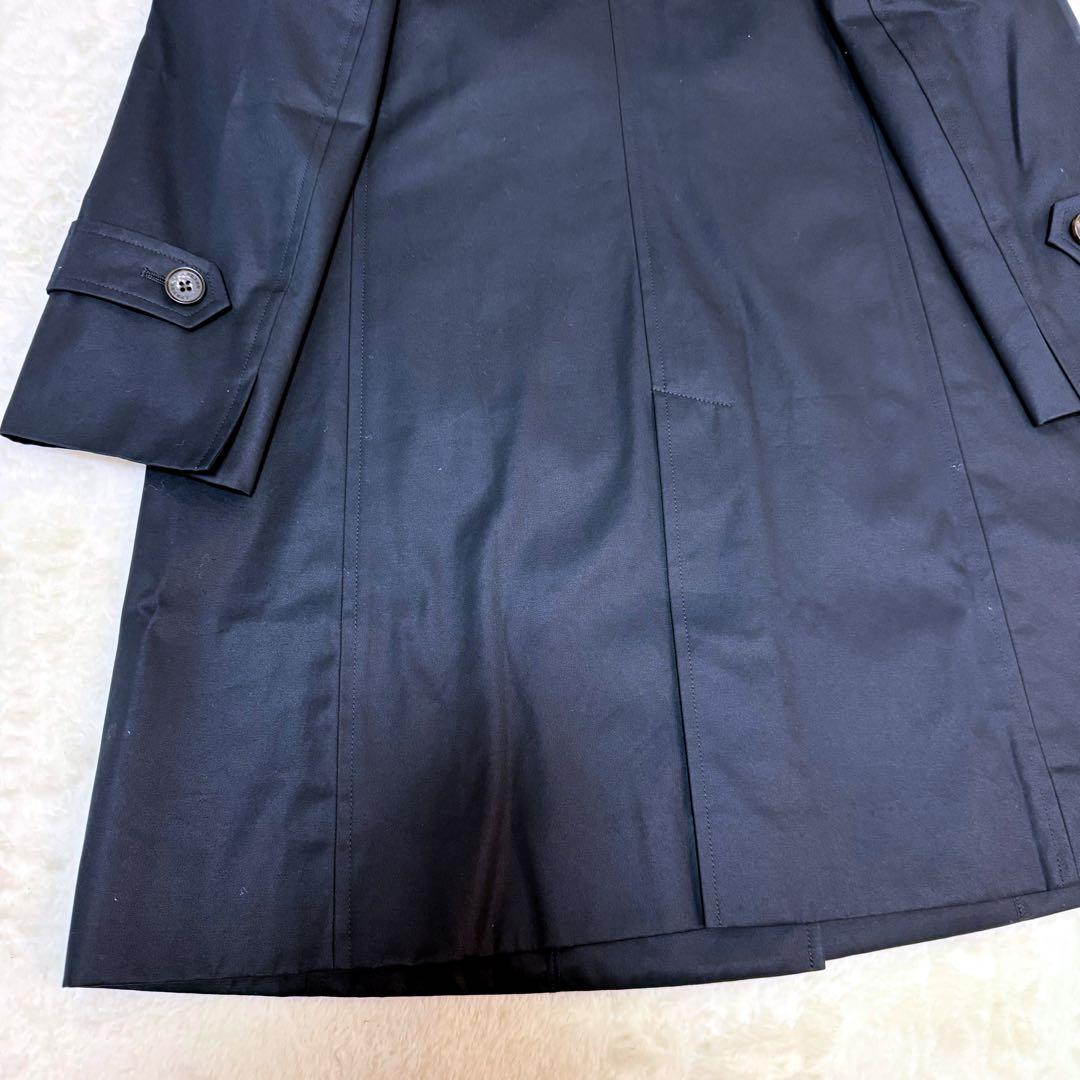 美品✨ジェイプレス　ステンカラーコート　トレンチコート　ネイビー　メンズ　L