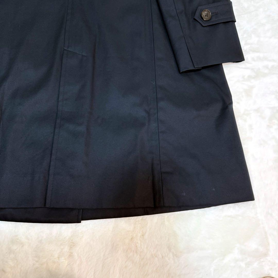 美品✨ジェイプレス　ステンカラーコート　トレンチコート　ネイビー　メンズ　L