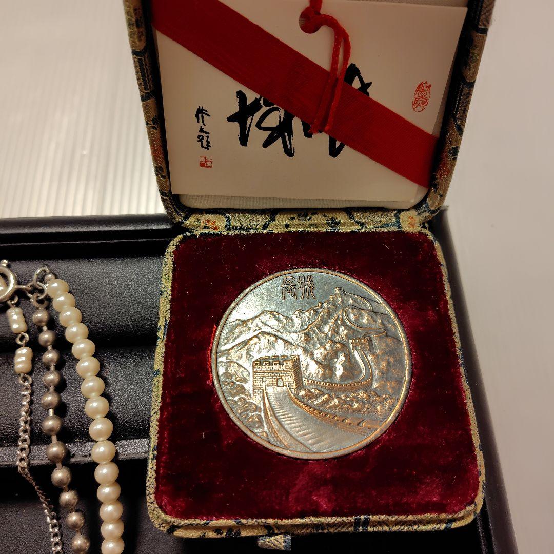 遺品整理・生前整理】33 ネックレス ピアス 記念メダル ブローチ