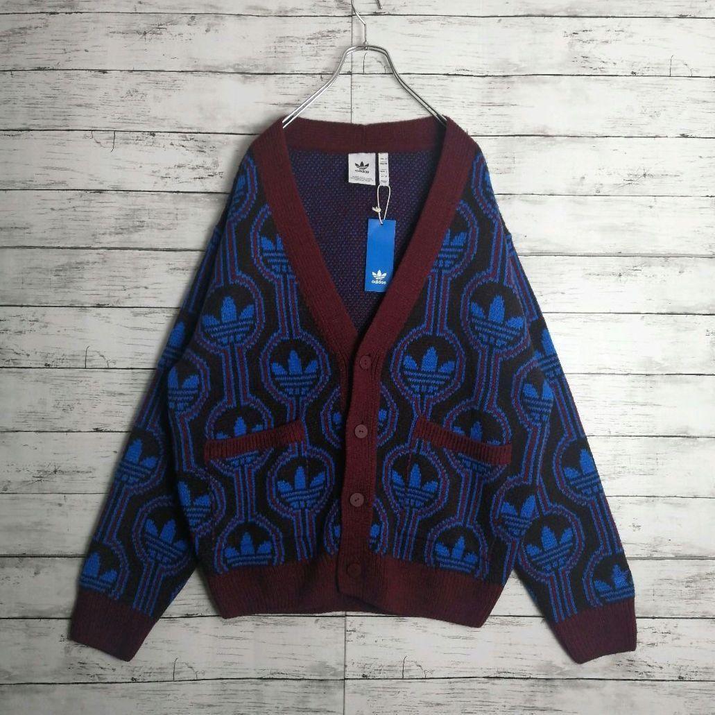 adidas アディダス トレフォイルロゴ カーディガン京本大我さん着用