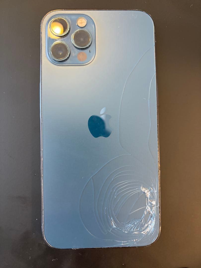 値下可 傷あり【iPhone】12pro 128GB バッテリー残量89%