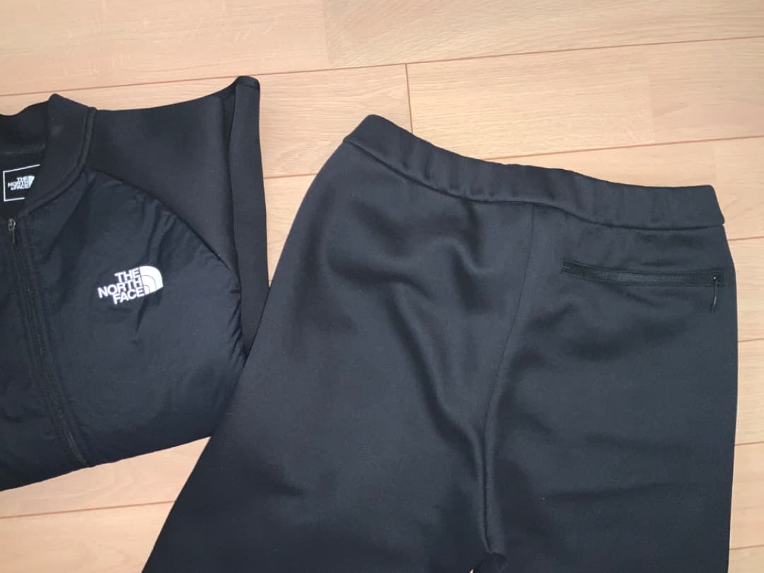 未使用品　THE NORTH FACE セットアップ上下　黒