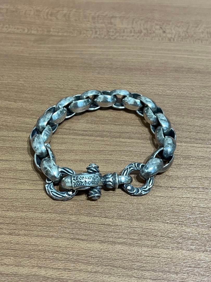 Leonard Kahn シルバーチェーンブレスレット