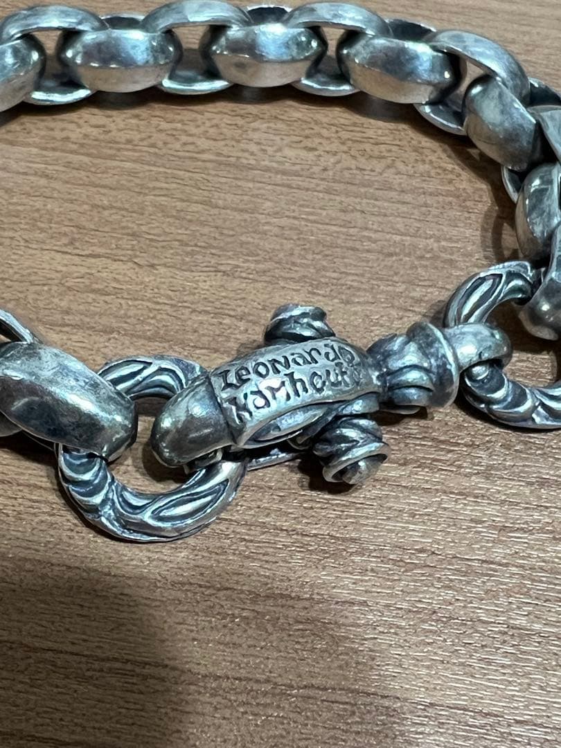 Leonard Kahn シルバーチェーンブレスレット