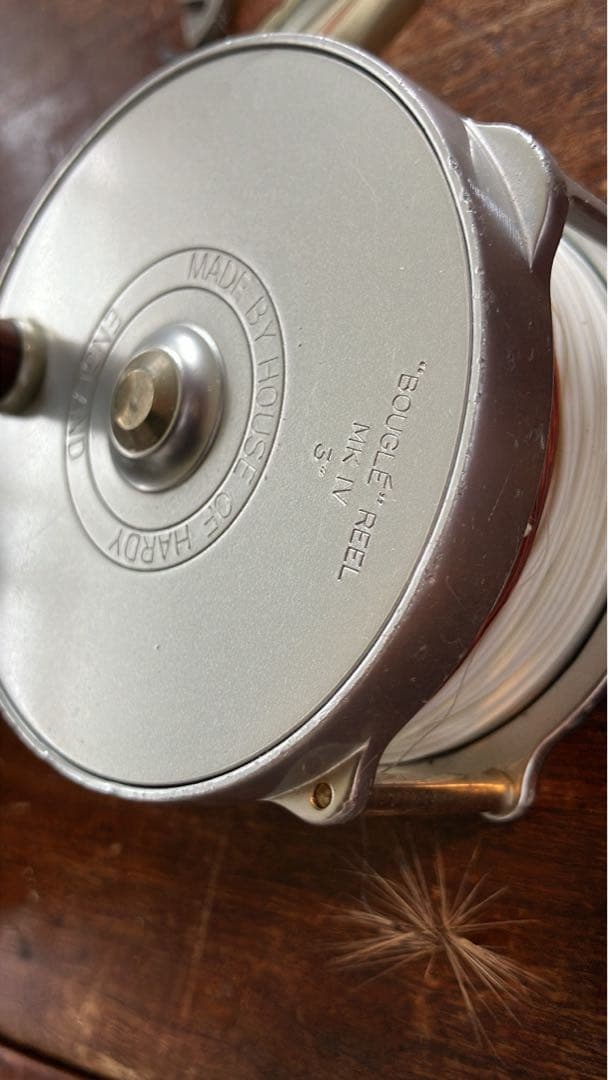 ブグレ HOUSE OF HARDY フライリール 収納バッグ付き ハーディ