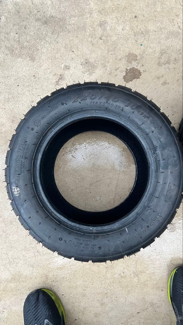 スクーター用 10インチ タイヤ2本