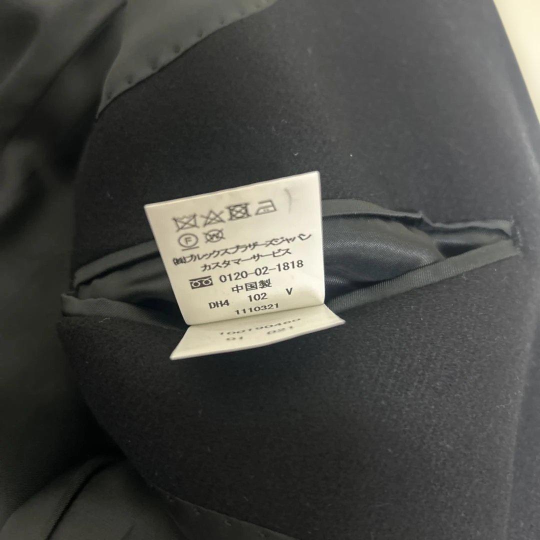極美品】ブルックスブラザーズ チェスターコート 比翼 ブラック 36