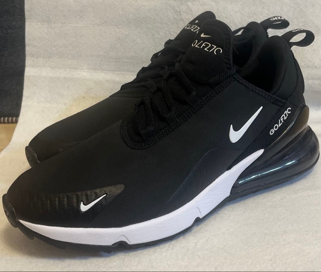 シューズ(男性用) Nike Air Max 270 Golf Black/White