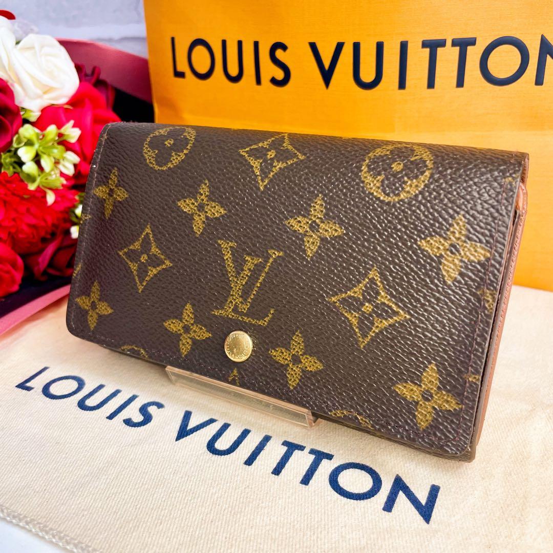 ✨美品✨️ルイヴィトン モノグラム ポルトモネ ビエ トレゾール 二