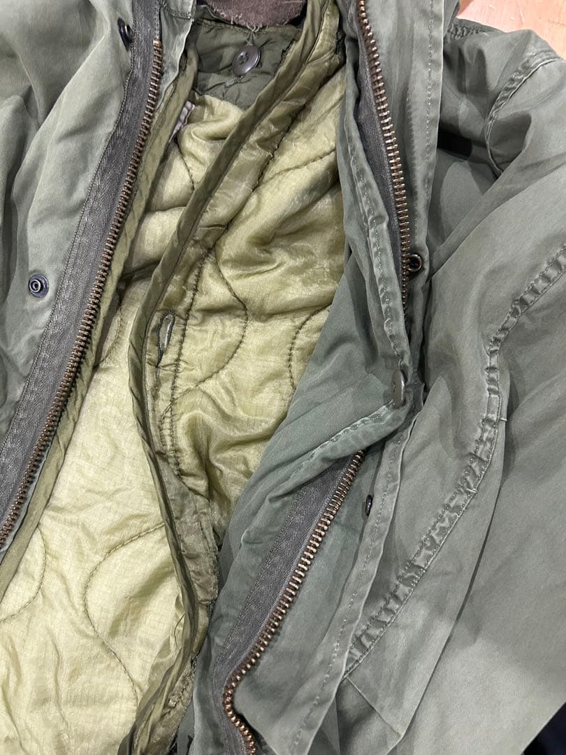 【70s 米軍実物M-65 1972年製Extreme Cold Weather