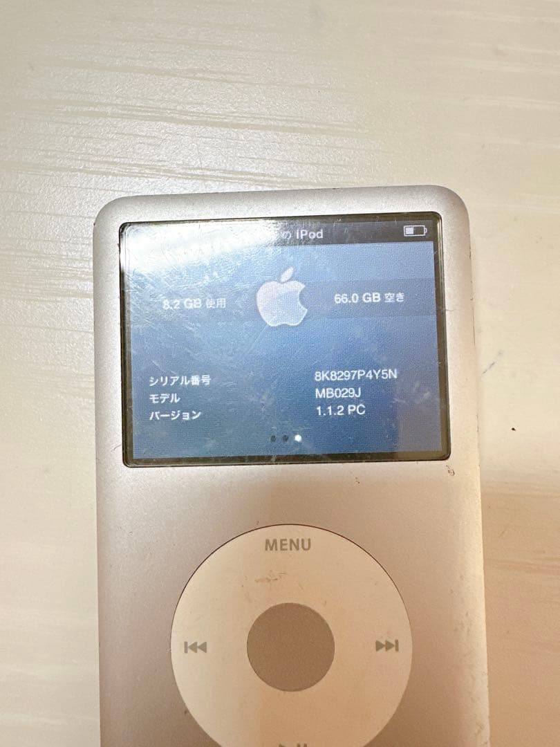 iPod classic 80GB MB029J 第６世代