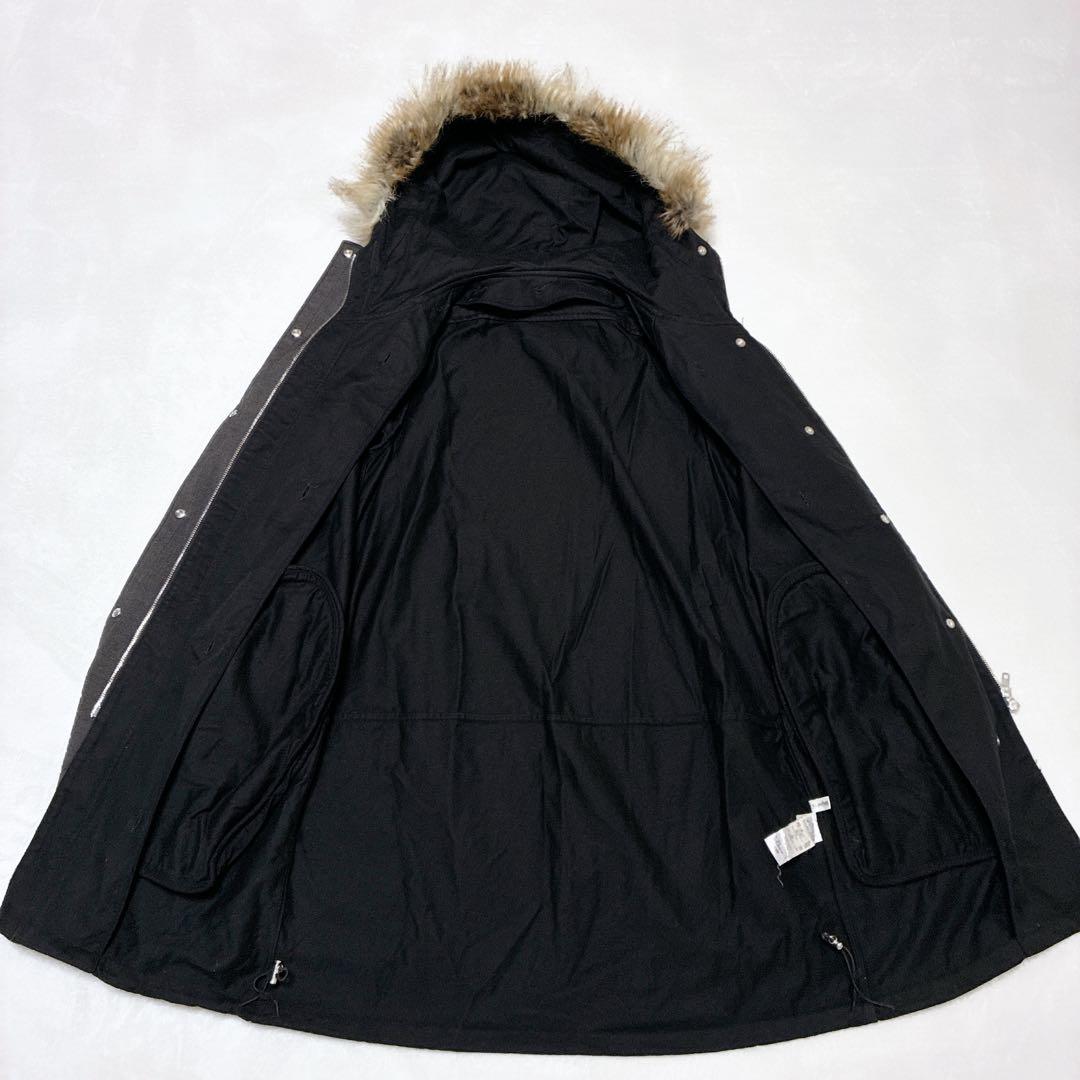 ⭐️希少⭐️ツモリチサト 中綿　ライナー　モッズコート リアルファー　フード