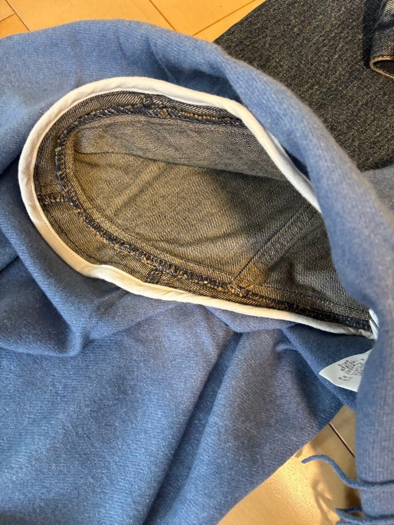 メゾンミハラヤスヒロ デニム袖付きストール