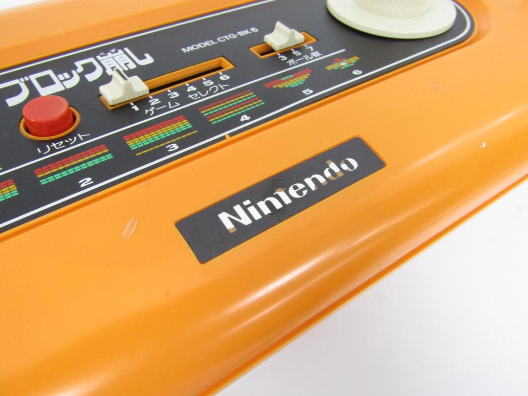 任天堂 ブロック崩し CTG-BK6 カラーテレビゲーム ジャンク品 Y2725