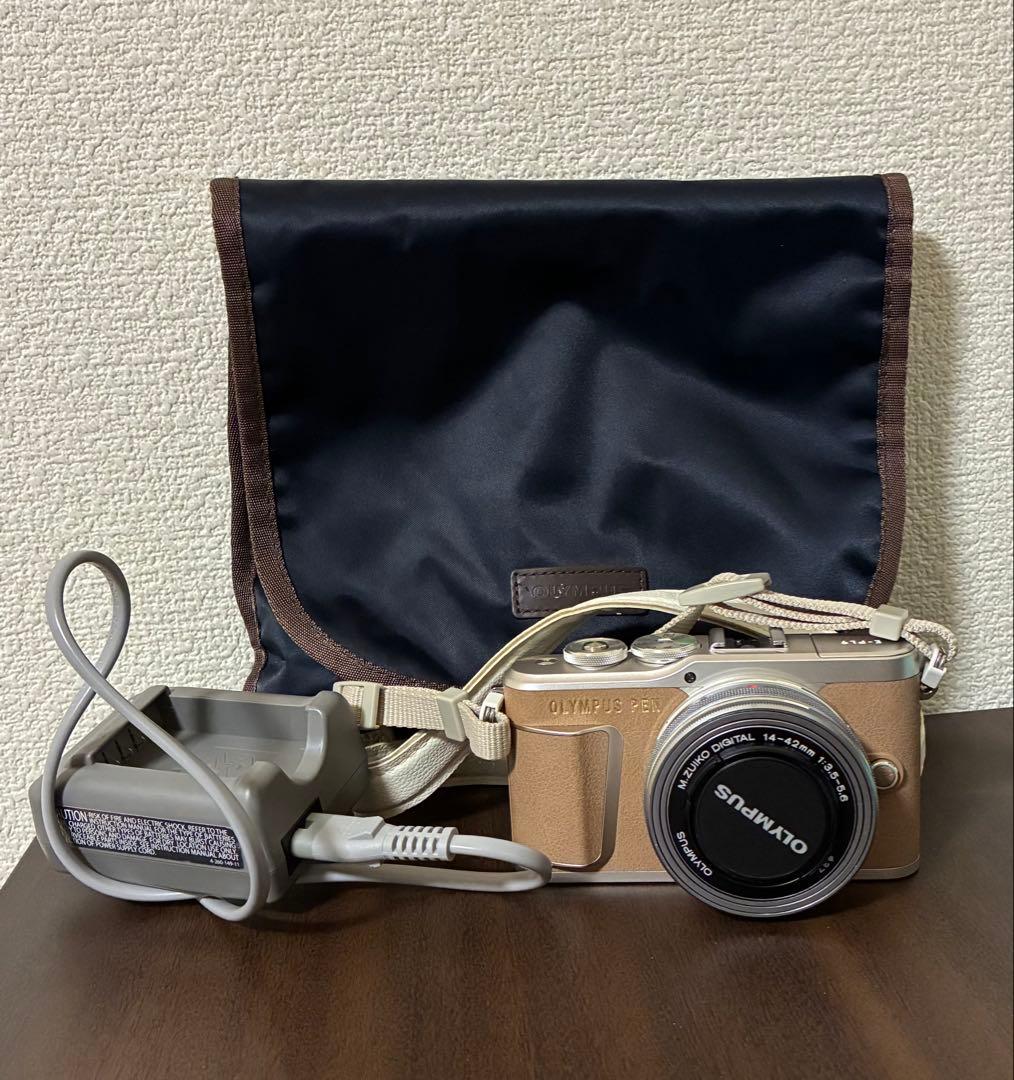 Olympus PEN ブラウン　ミラーレス一眼カメラ