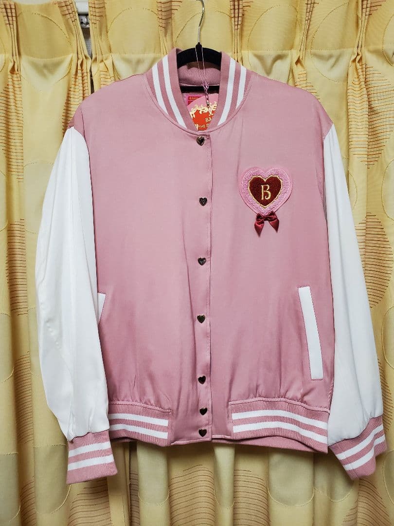 うさくみゃちゃんのSweet♡Loveスタジアムジャンパー　ピンク　BABY