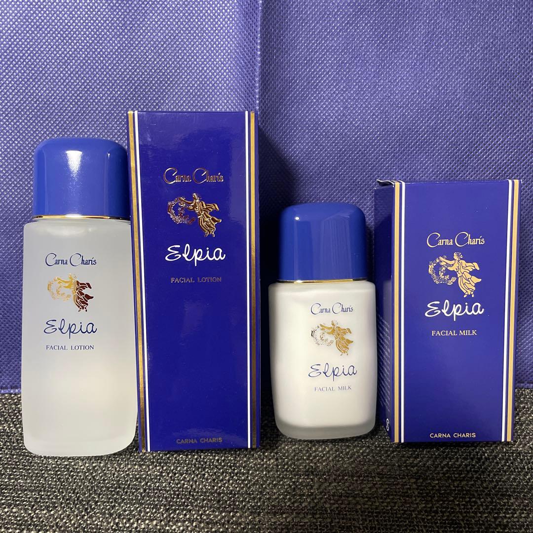 Caria Charis Elpia 化粧水・乳液セット 化粧水 乳液 2点セット ‐ エイジングケアライン