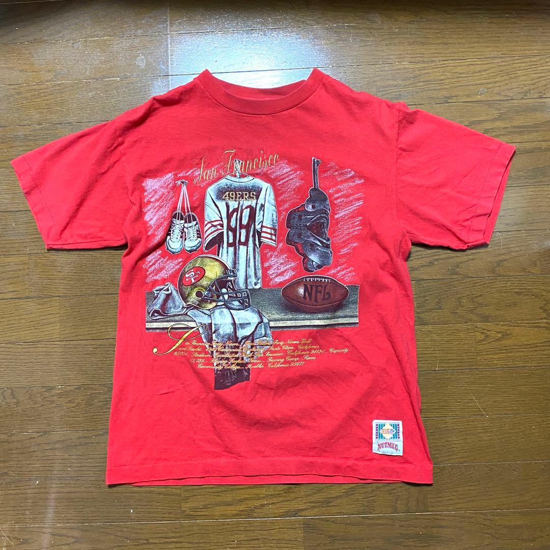 NFL サンフランシスコ49ers Tシャツ Mサイズ 赤 - メルカリ