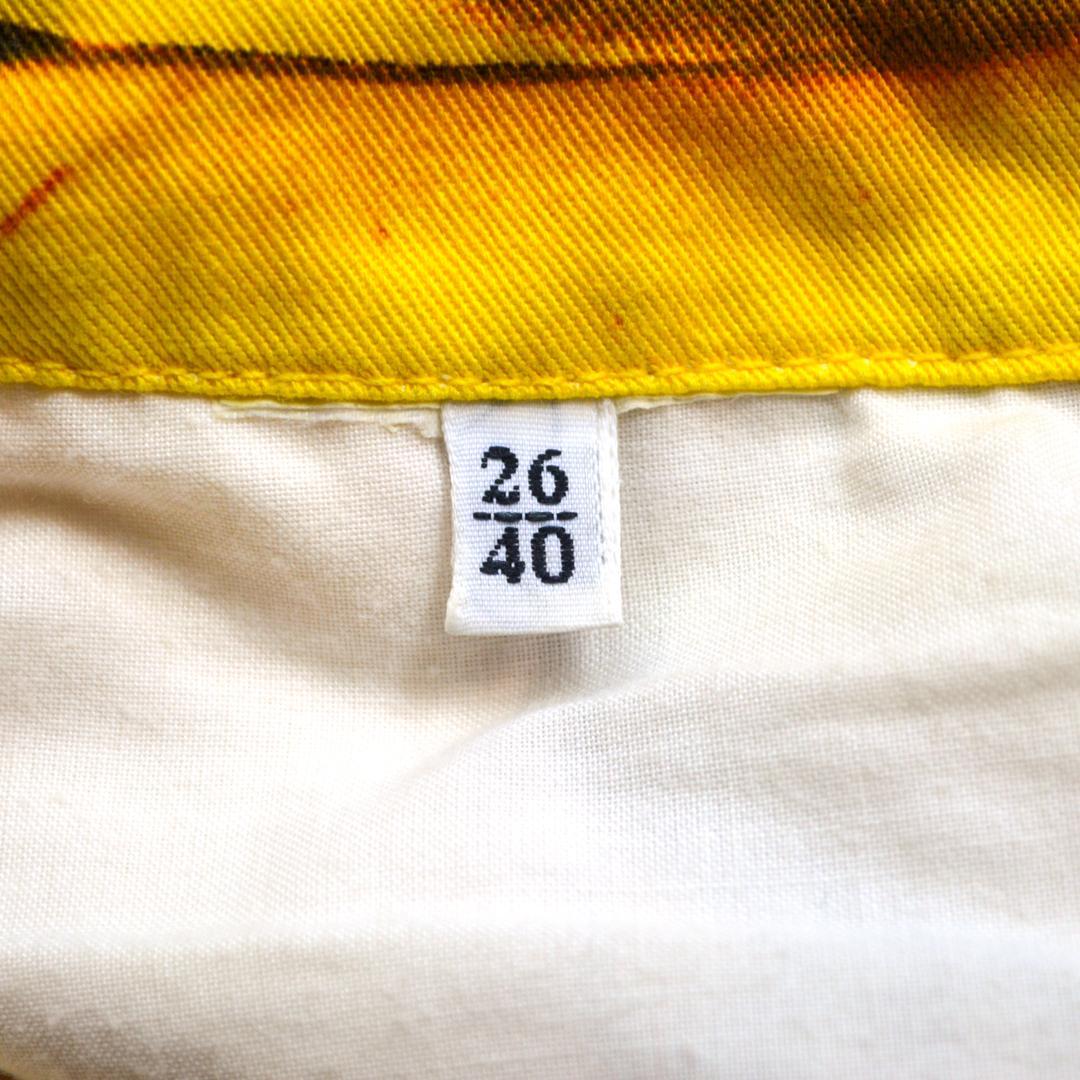 Dolce&Gabbanaドルチェ&ガッバーナ イタリア製 バナナ柄ミニスカート