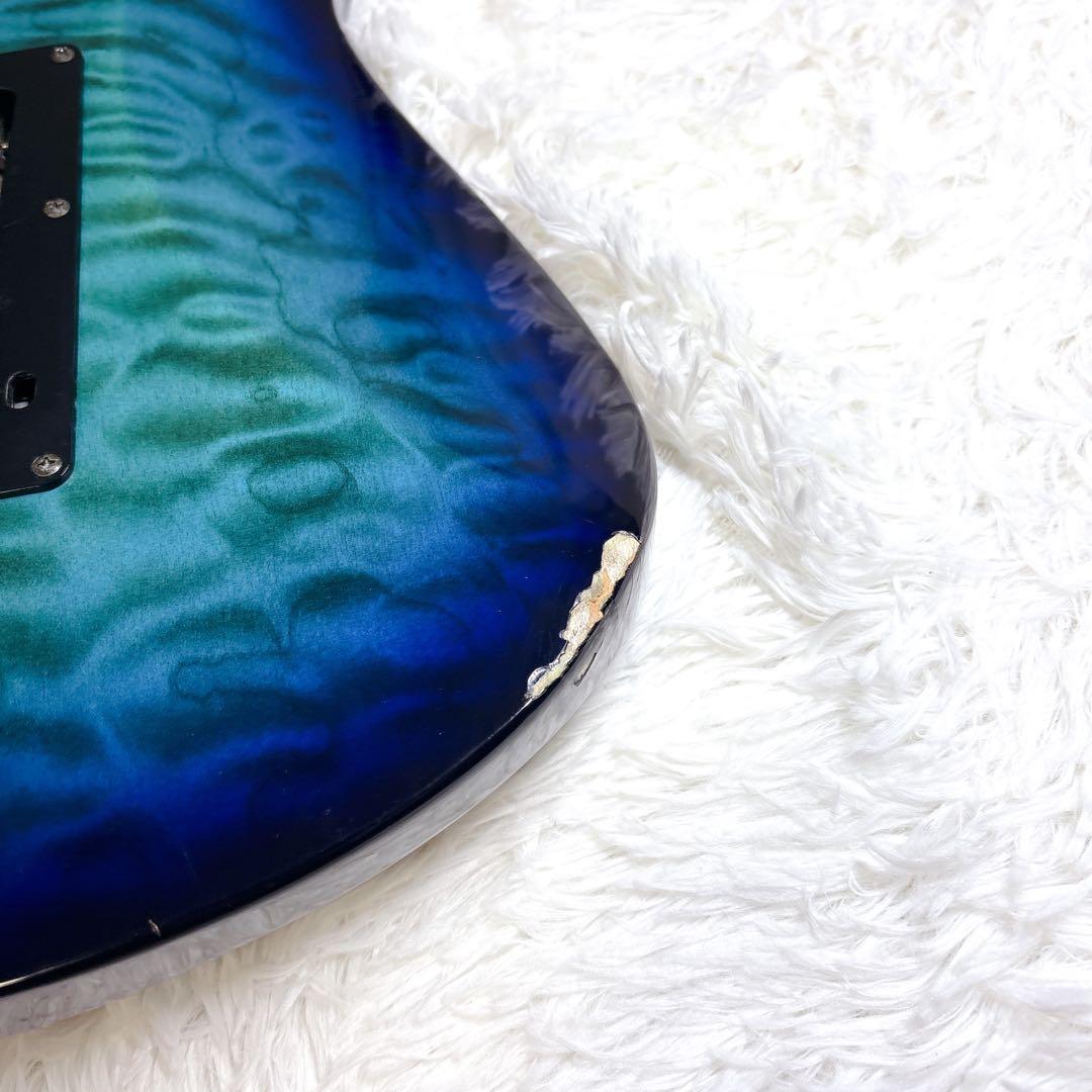 希少】 FERNANDES FGZ-420 キルトメイプル トレモロアーム