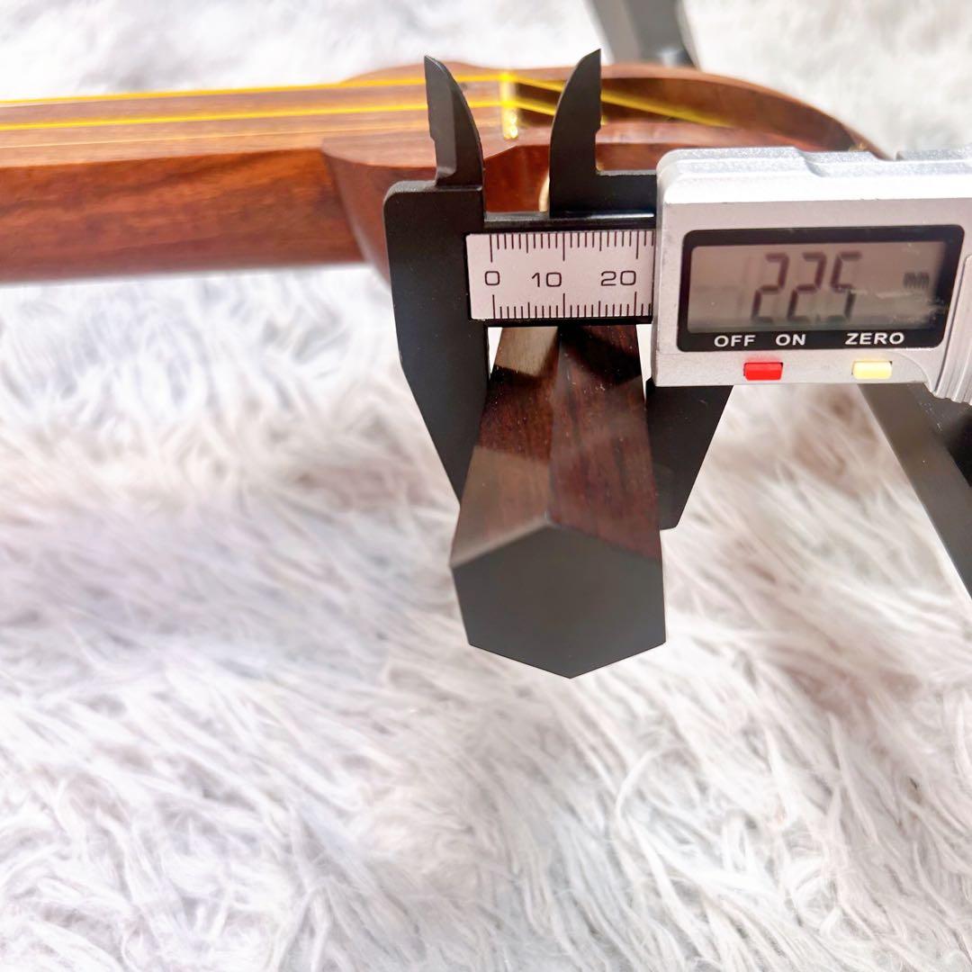 【希少】津軽三味線　花梨材　太棹　東さわり　合皮　皮破れなし