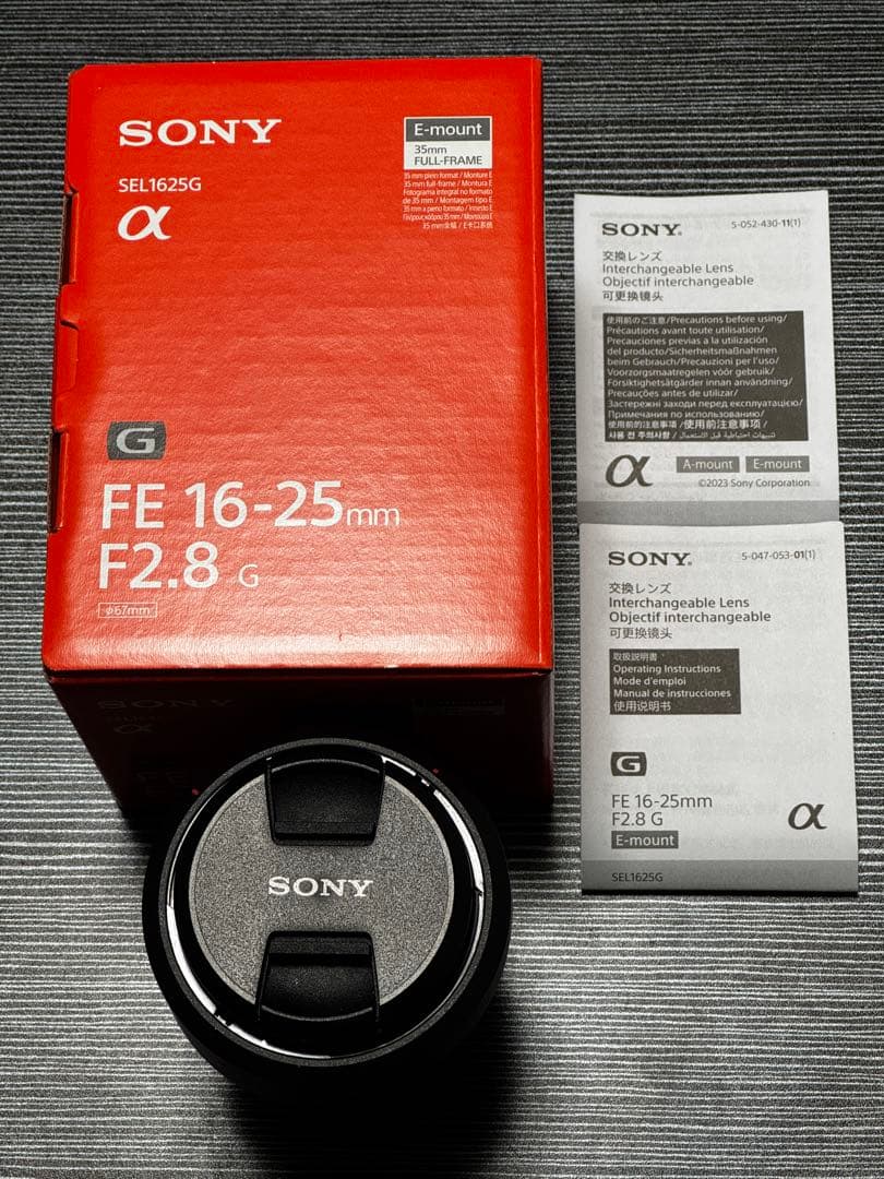 SONY （ソニー）FE 16-25mm F2.8 G SEL1625G