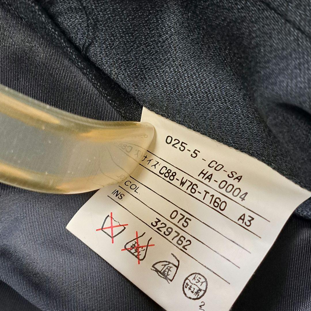 YSL【極美品】 ウールシルク ステンカラーコート ライナー取外し可 日本製