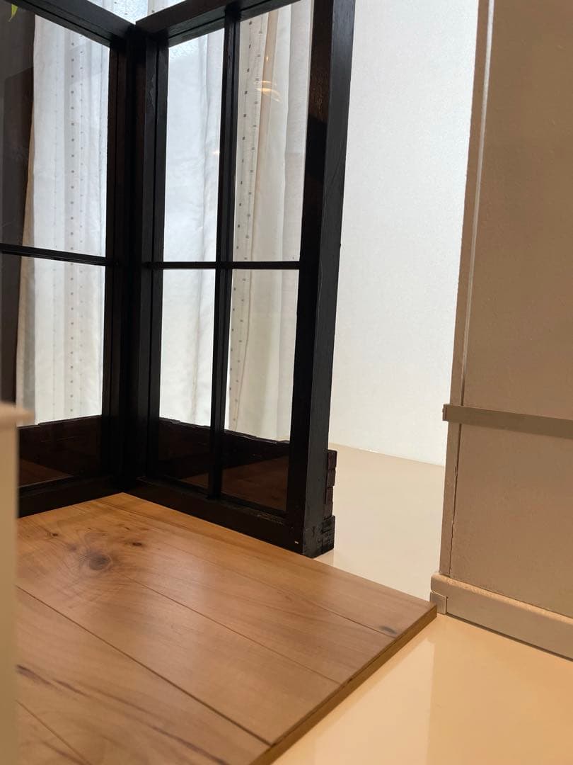 ドールハウス 撮影背景ボード ハンドメイド☆ ルーム＆チェア