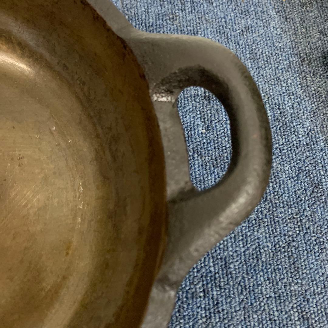 久慈砂鉄　天ぷら鍋　山王堂　南部鉄器　31センチ