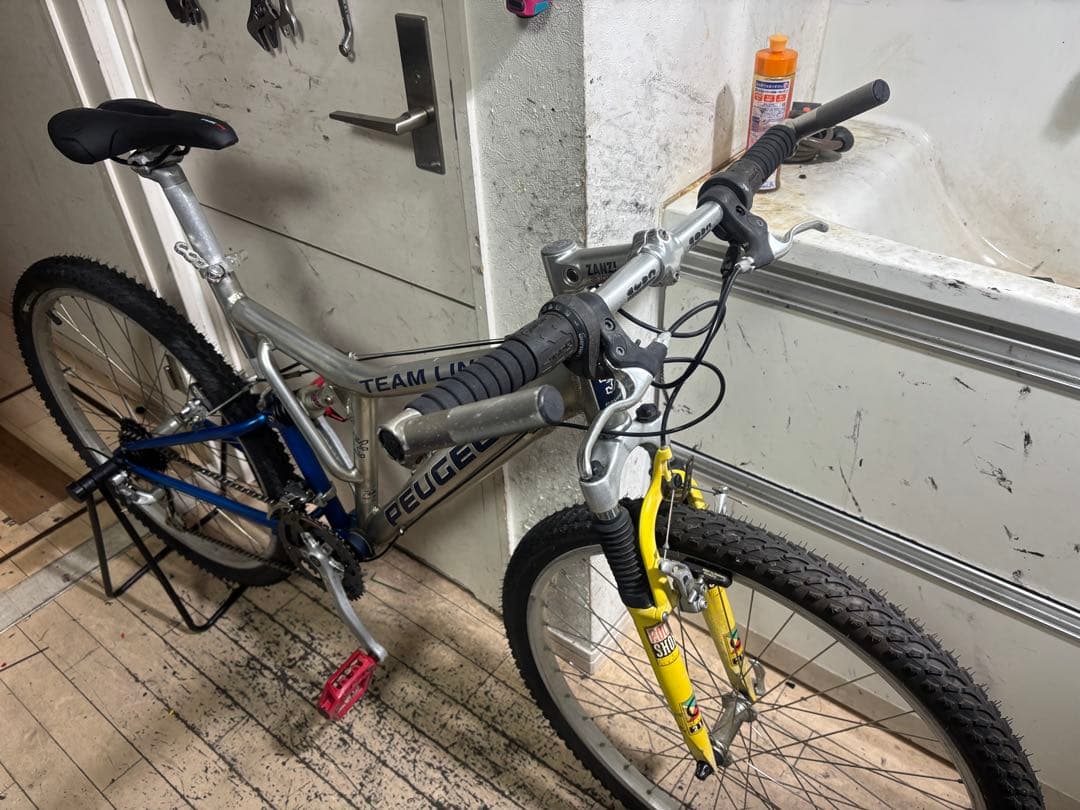 PEUGEOT TEAM LINE プジョー フルサスマウンテンバイク