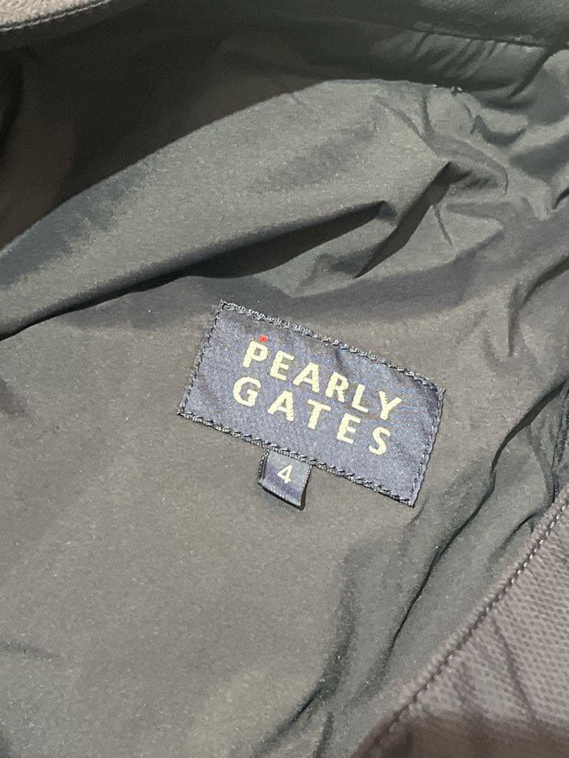 パーリーゲイツ　秋冬用中綿パンツ　暖パン　ネイビー