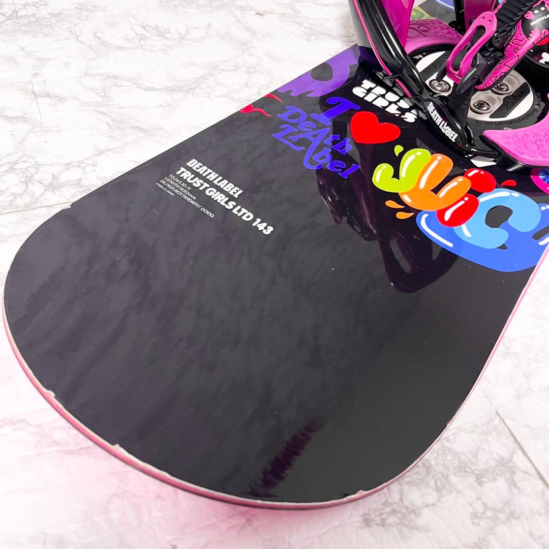 DEATH LABEL 143㎝ TRUST GIRLS LTD デスレーベル