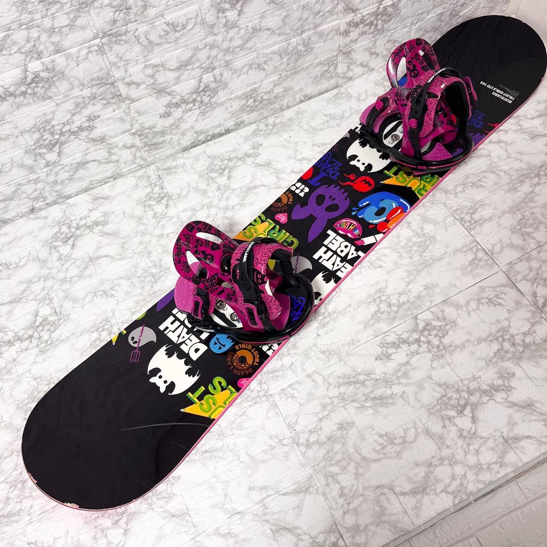 DEATH LABEL 143㎝ TRUST GIRLS LTD デスレーベル