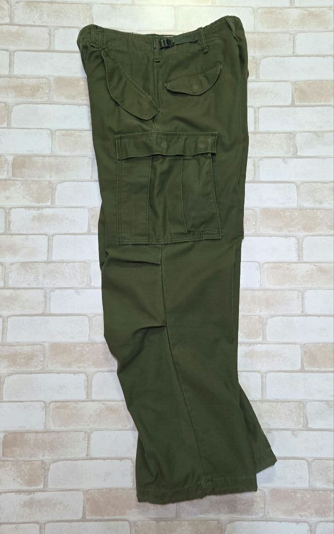 70s 米軍 実物 U.S.ARMY M-65 フィールドカーゴパンツ 古着