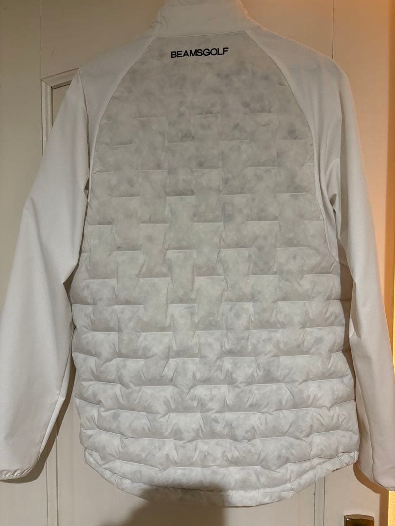 ビームスゴルフ　ダウンジャケット　切り替え　切替