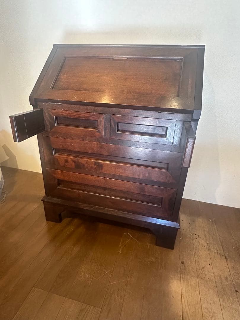 松本民芸家具　高山式ビューロー　机　引き出し　箪笥