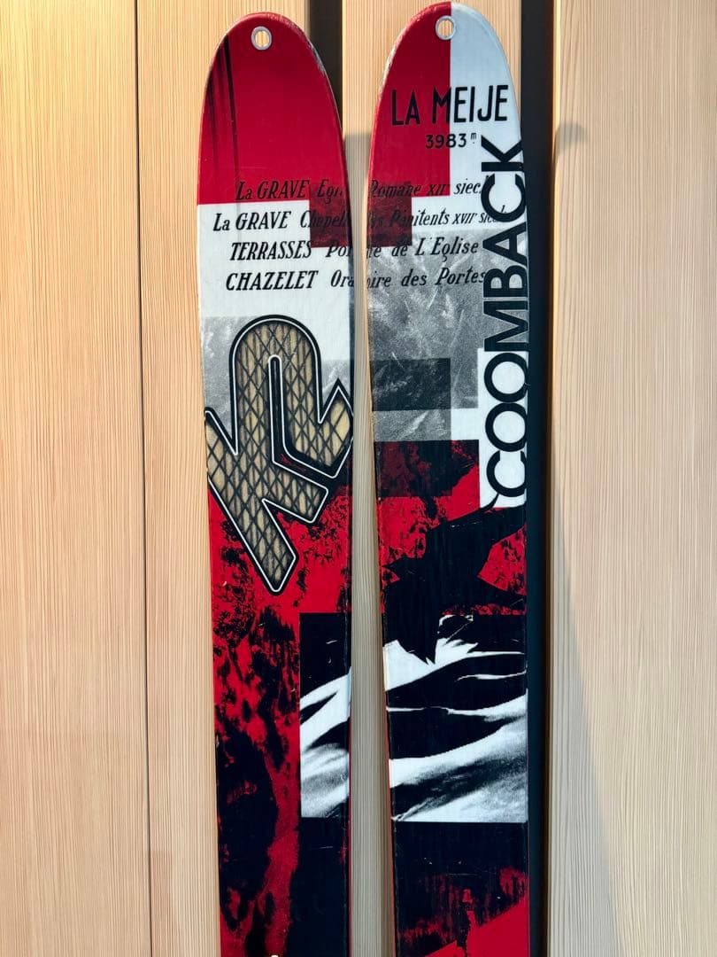 K2 COOMBACK スキー板 バックカントリー ディアミール ビンディング付