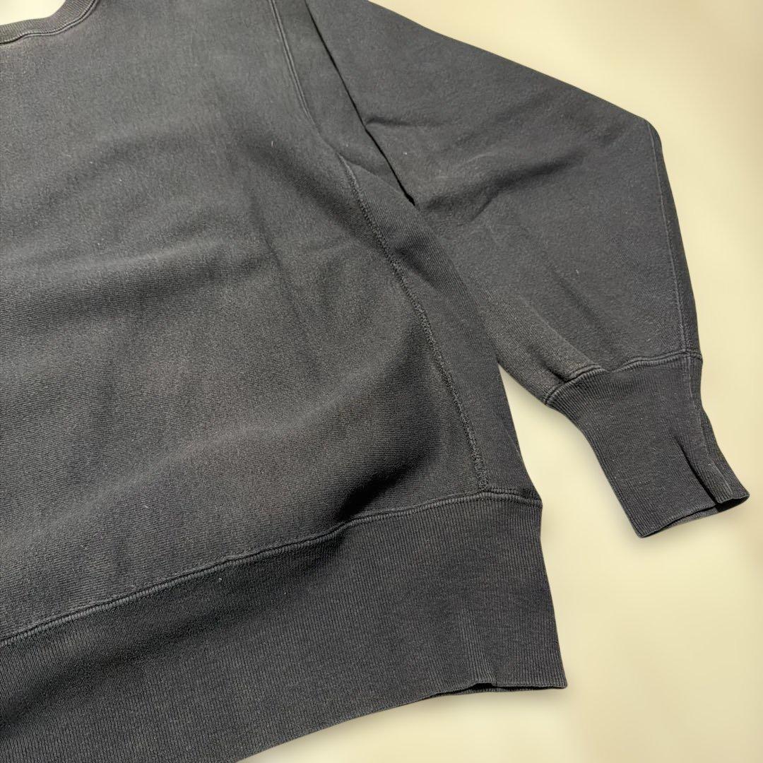90s 刺繍タグchampion リバースウィーブ vintage ブラック