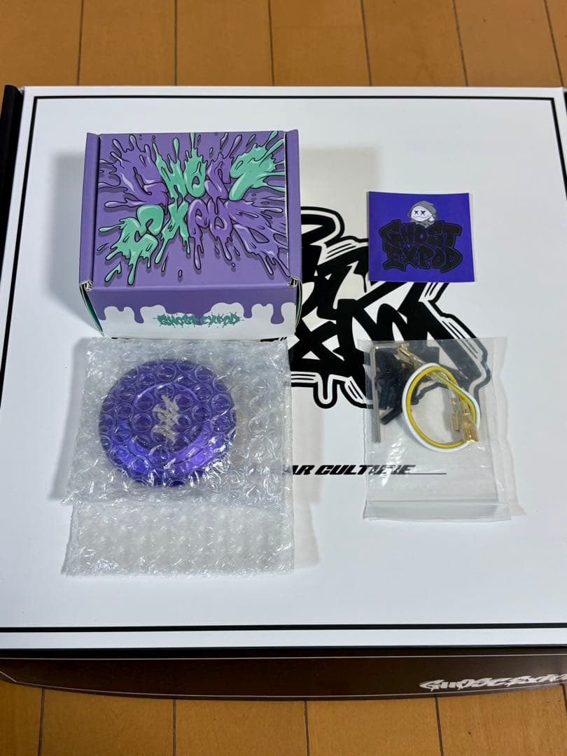 新品 GHOST EXPOD GEステアリング 2rd.モデル【Purple】