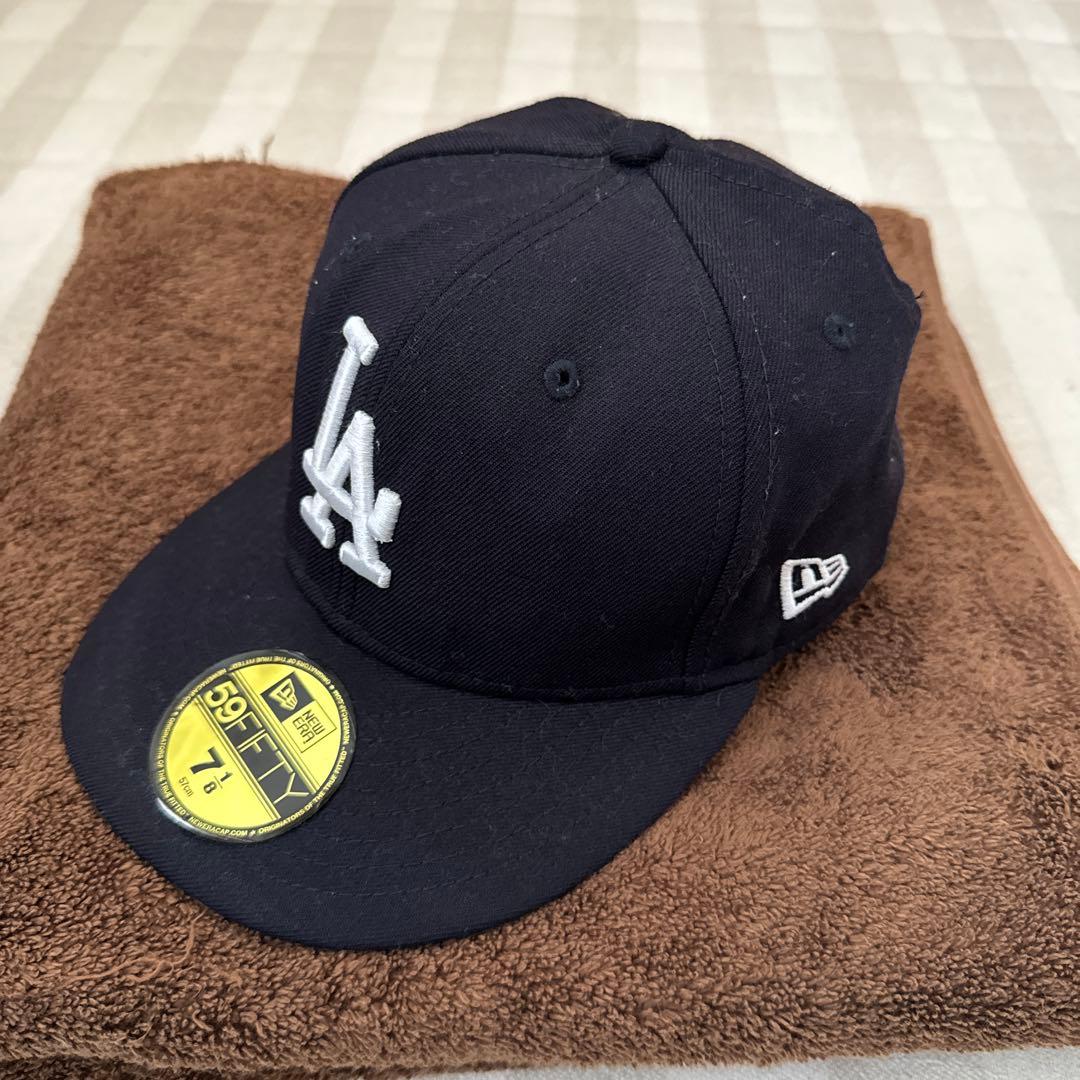 ニューエラー LA Dodgers 59FIFTYキャップ 7 1/8 ブラック - メルカリ