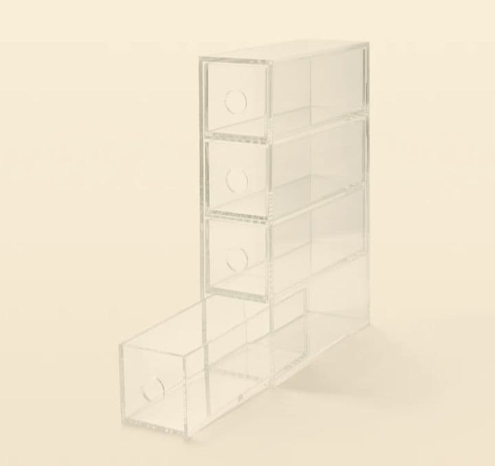 無印良品 アクリルメガネ・小物ケース 2個セット - メルカリ