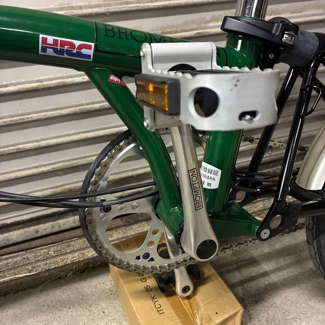 走行極小　ブロンプトンM3L 3速 折りたたみ自転車 2008年