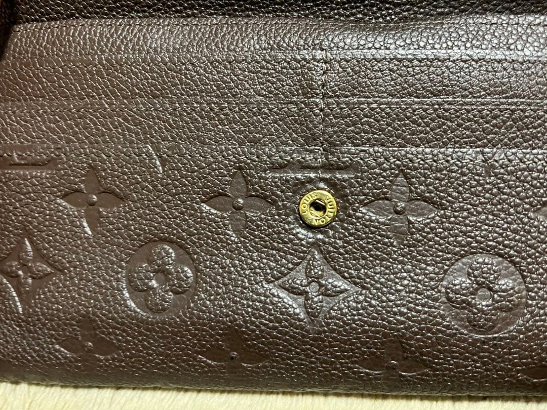 LOUISVUITTON アンプラント長財布 /箱等付属品有